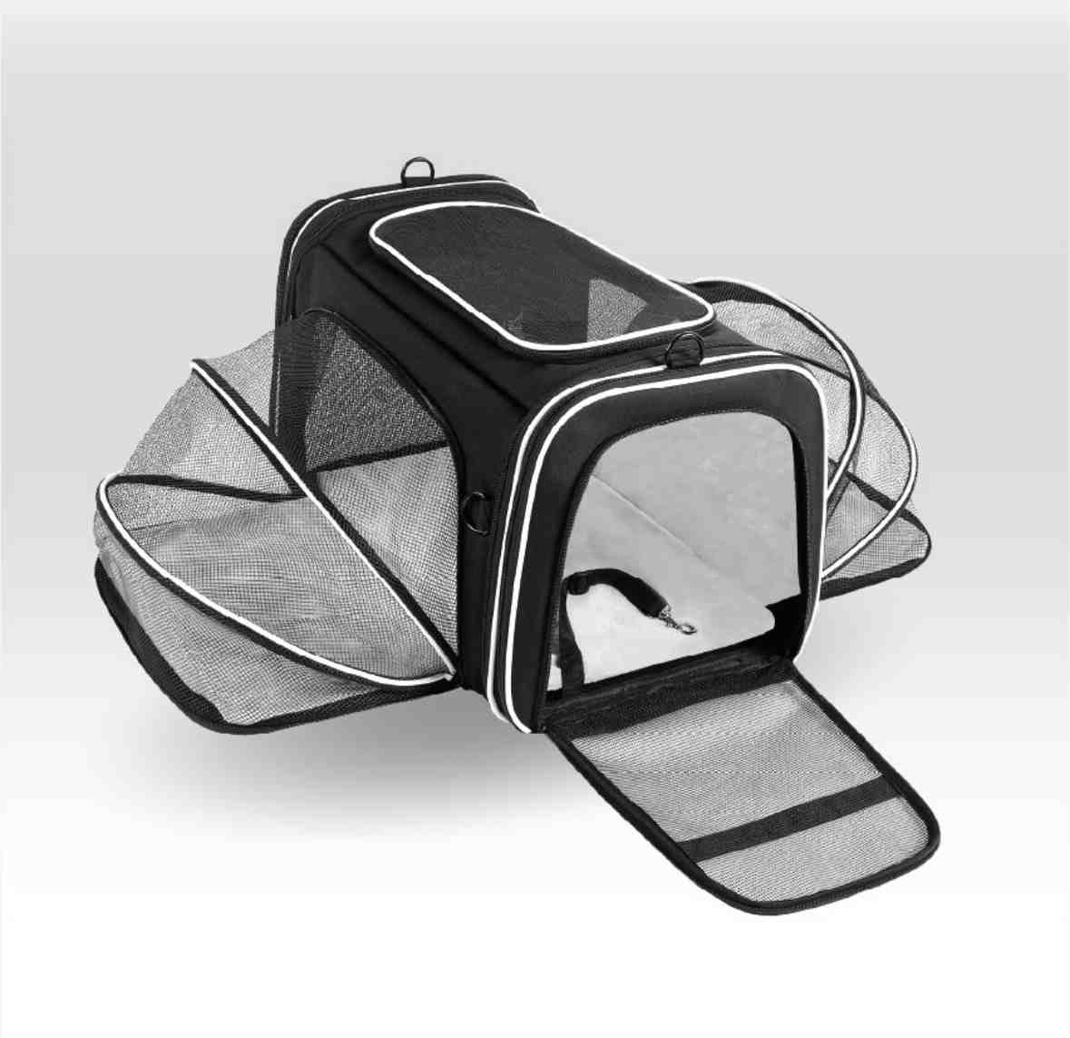 BOLSO  EXTENSIBLE  25CM DE EXPANSION CADA LADO 27 CM DE BASE ANCHO 45 CM  HASTA 10 KG 