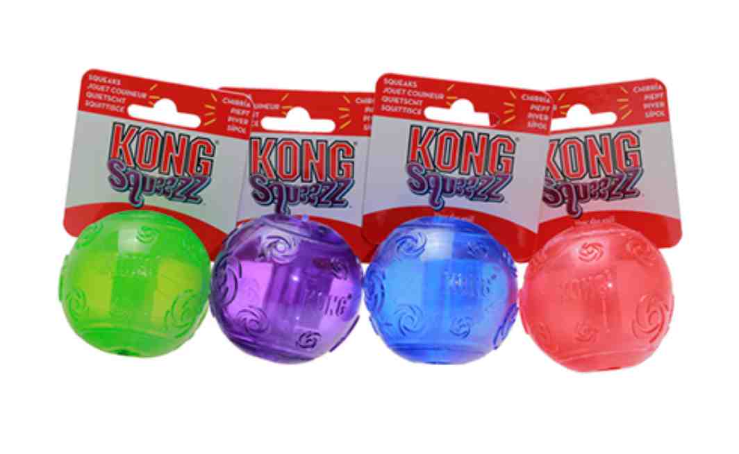 PSB2 KONG SQUEEZZ BALL ASSORTED M