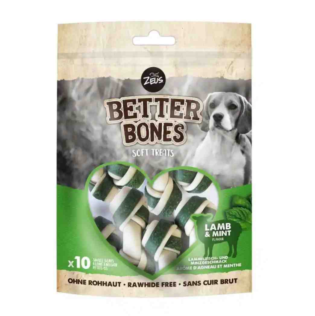 BETTER BONES HUESO DE CORDERO Y MENTA  X10U