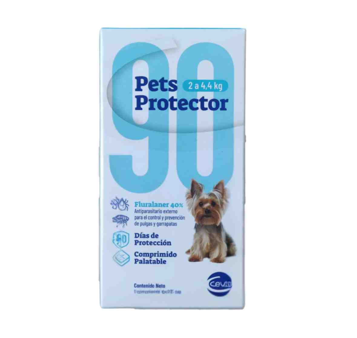 PETS PROTECTOR 90 DIAS DE 2 A  4,4KG