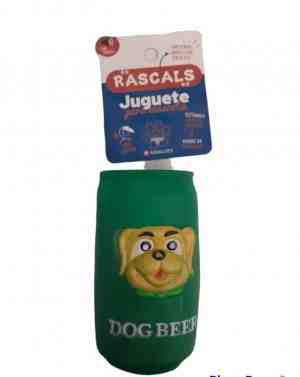 JUP3128B LATA - Juguete de Vinilo con chifle VERDE