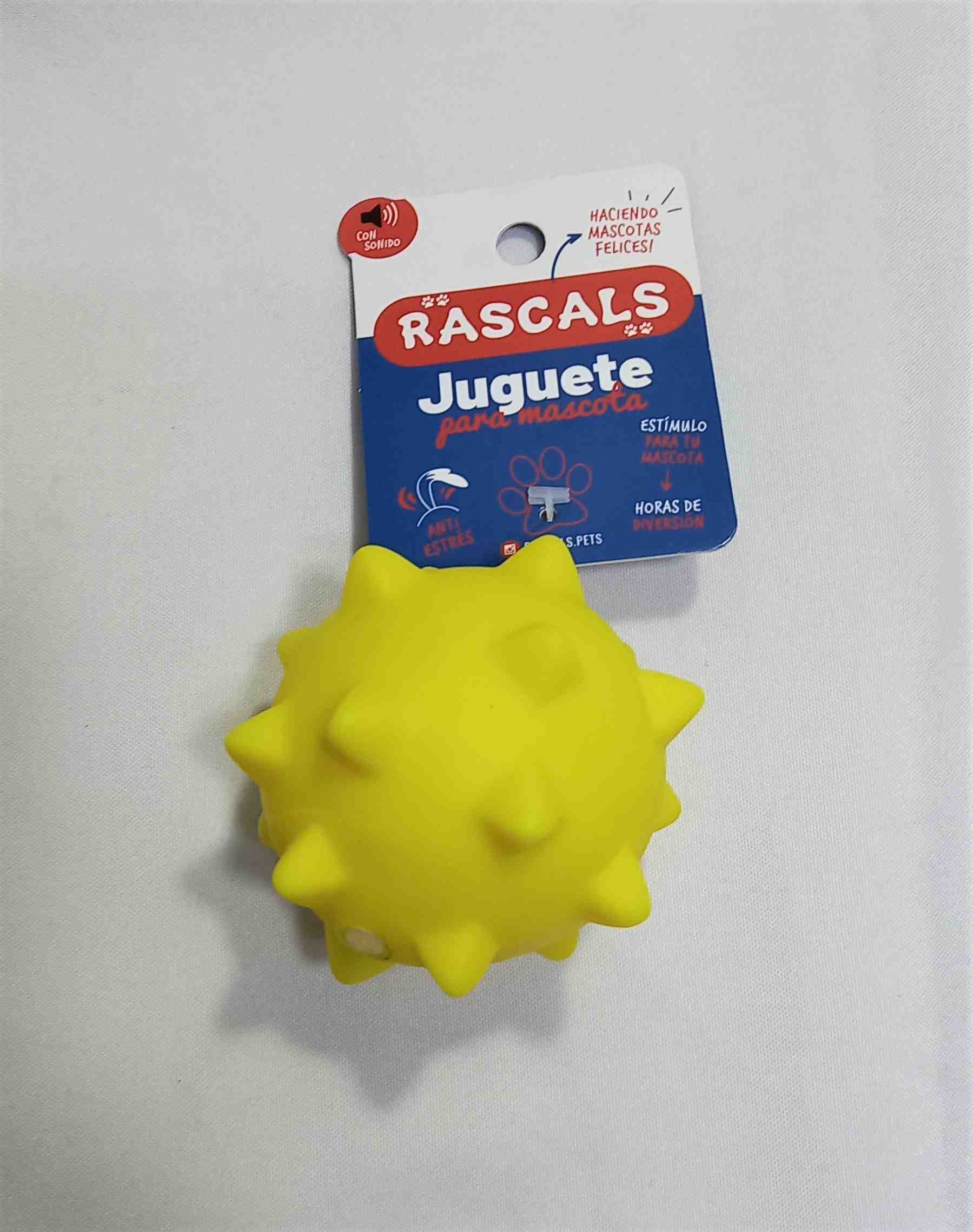JUP99364-A PELOTA ERIZO Juguete de Viniloconchifle